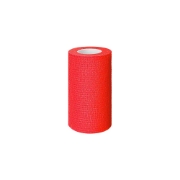 HT Cohesive Bandage Red 7.5cm x 4.5m
