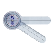 180 Degree 15cm Plastic Goniometer