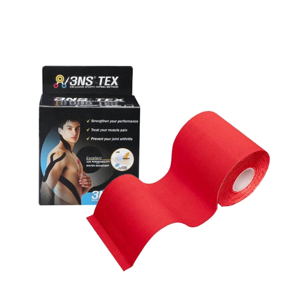 3NS Kinesio Tape Red 5cm x 5m