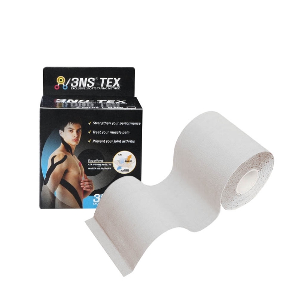 3NS Kinesio Tape White 5cm x 5m