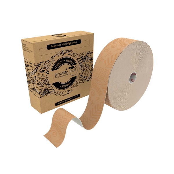 Dynamic Tape 5cm x 31m Beige on Beige Tattoo