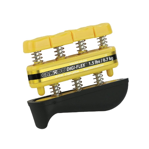 Digi-Flex Hand and Finger Exerciser Yellow Extra Light