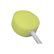 Picture of CanDo Long Scrub Sponge, Round & Bendable - Yellow
