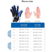 Picture of Syrebo Rehabilitation Glove X-Large Right (Blue)