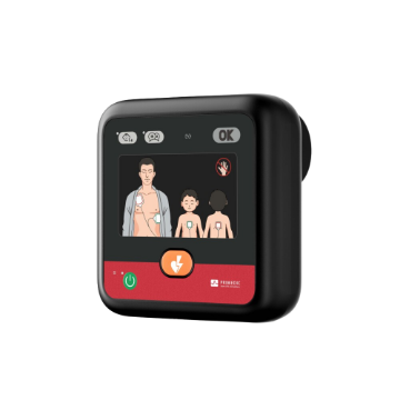 Picture of HeartSave myPAD Semi-Automated External Defibrillator (AED) with Graphic LED