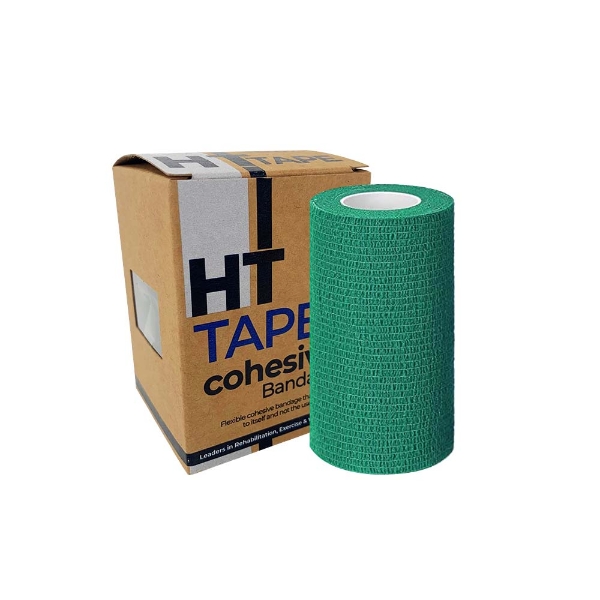 HT Cohesive Bandage Olive Green 7.5cm x 4.5m