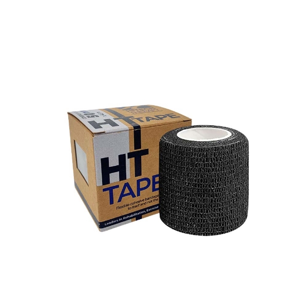 HT Cohesive Bandage Black 5cm x 4.5m