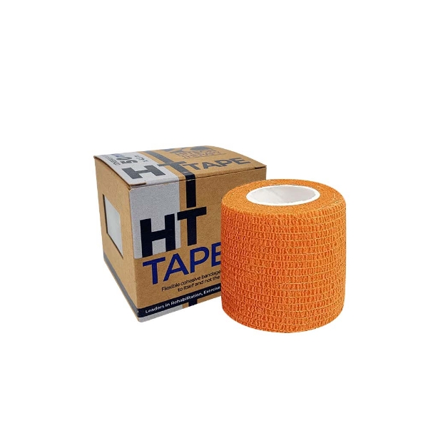 HT Cohesive Bandage Orange 5cm x 4.5m