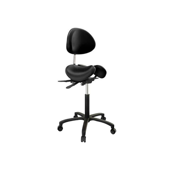 Saddle Stool with Backrest