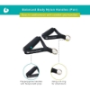 Balanced Body Neoprene Handles with D-Ring