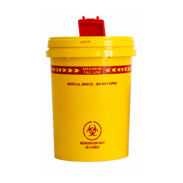Picture of Medical Sharps Waste Bin 20L