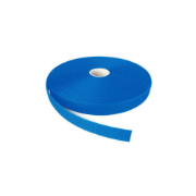Hook Roll 25mm x 10m Blue (Sew-On)