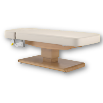 Picture of HT Basic Height Adjustable Oak Spa Table