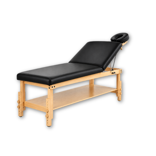 Picture of HT Height Adjustable Wooden Table With Back Rest