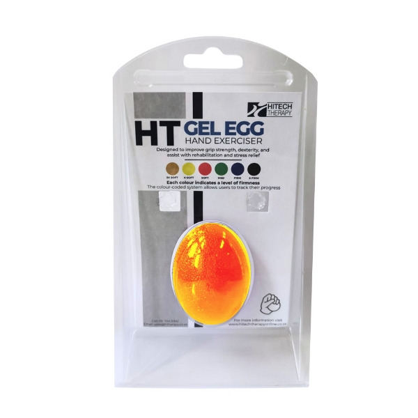 HT Hand Eggsercizer Orange Soft