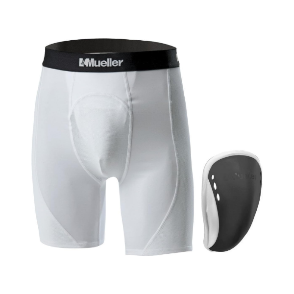 Mueller Flex Shield Support Shorts Adult